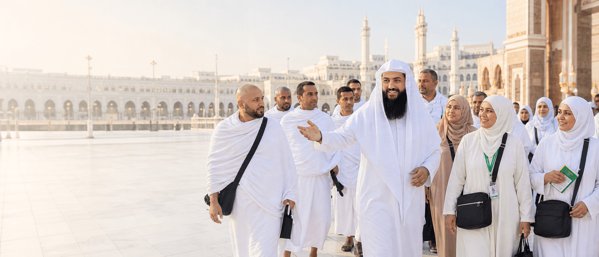 مرشد الطيب مع الحجاج